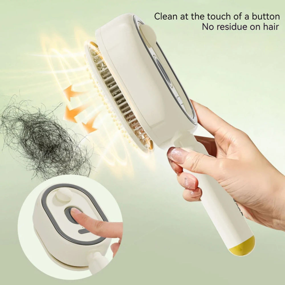 Electric Steam Detangling Hairbrush